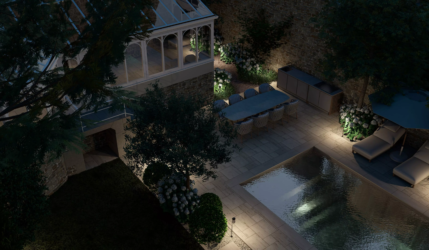 vues de nuit – creogarden – paysagiste france – Rennes (2)